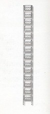 Scaletta metallo - Misura 4 (Conf. da 3 pezzi)